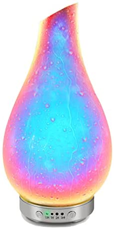  Essential Oil Diffuser Humidifier (300 ml) BPA Free Air  Diffusers for Essential Oils - Light Therapy & Aromatherapy Diffuser Air  Humidifier - Auto Shut Off with 4 Timer Settings & 7